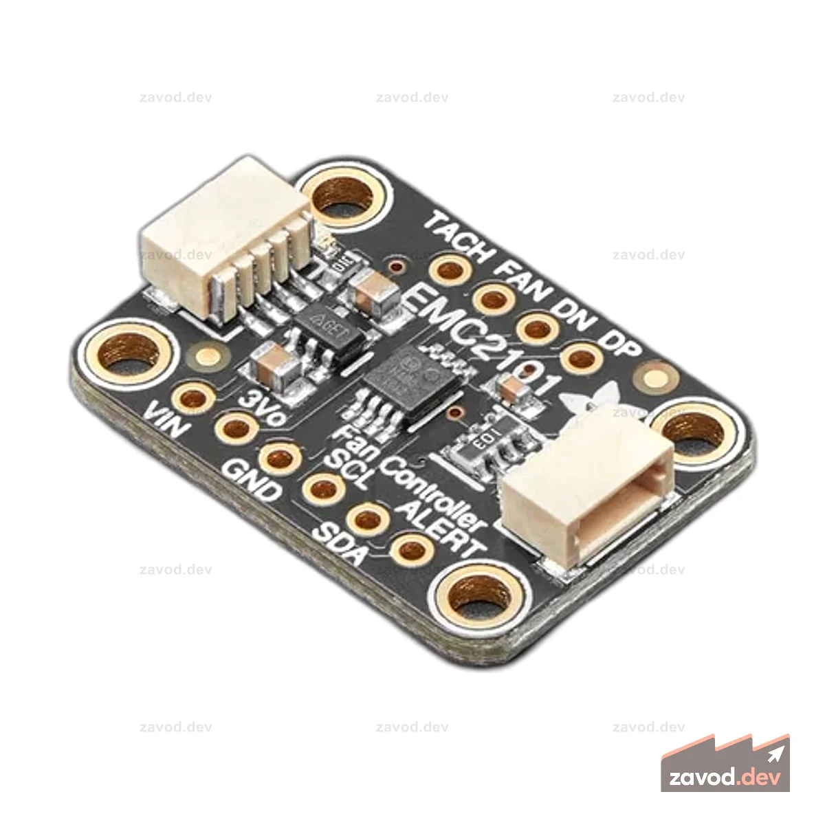 Adafruit EMC2101 I2C Контроллер вентилятора ПК и датчик температуры — STEMMA QT / Qwiic