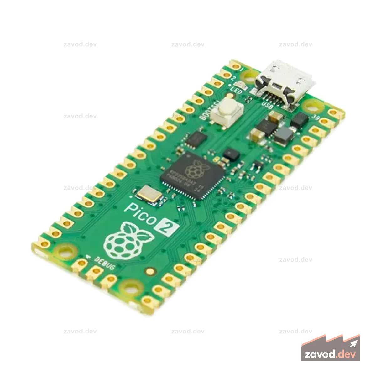 Raspberry Pi Pico 2: оцените мощность и гибкость двухъядерного процессора