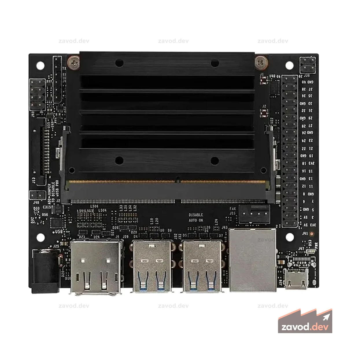 Комплект разработчика NVIDIA Jetson Nano B01 4 ГБ