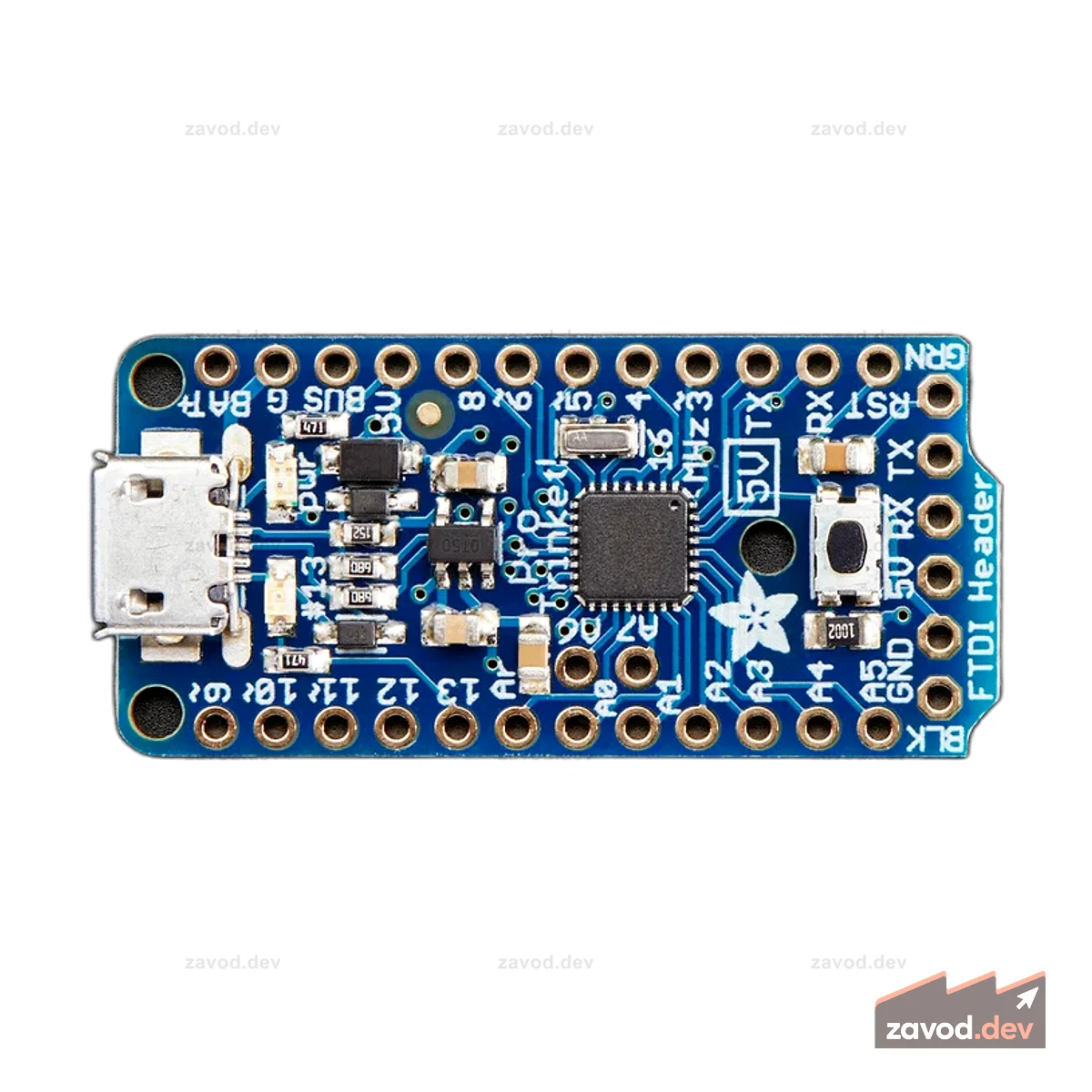 Брелок Adafruit Pro — 5 В, 16 МГц — совместим с Arduino