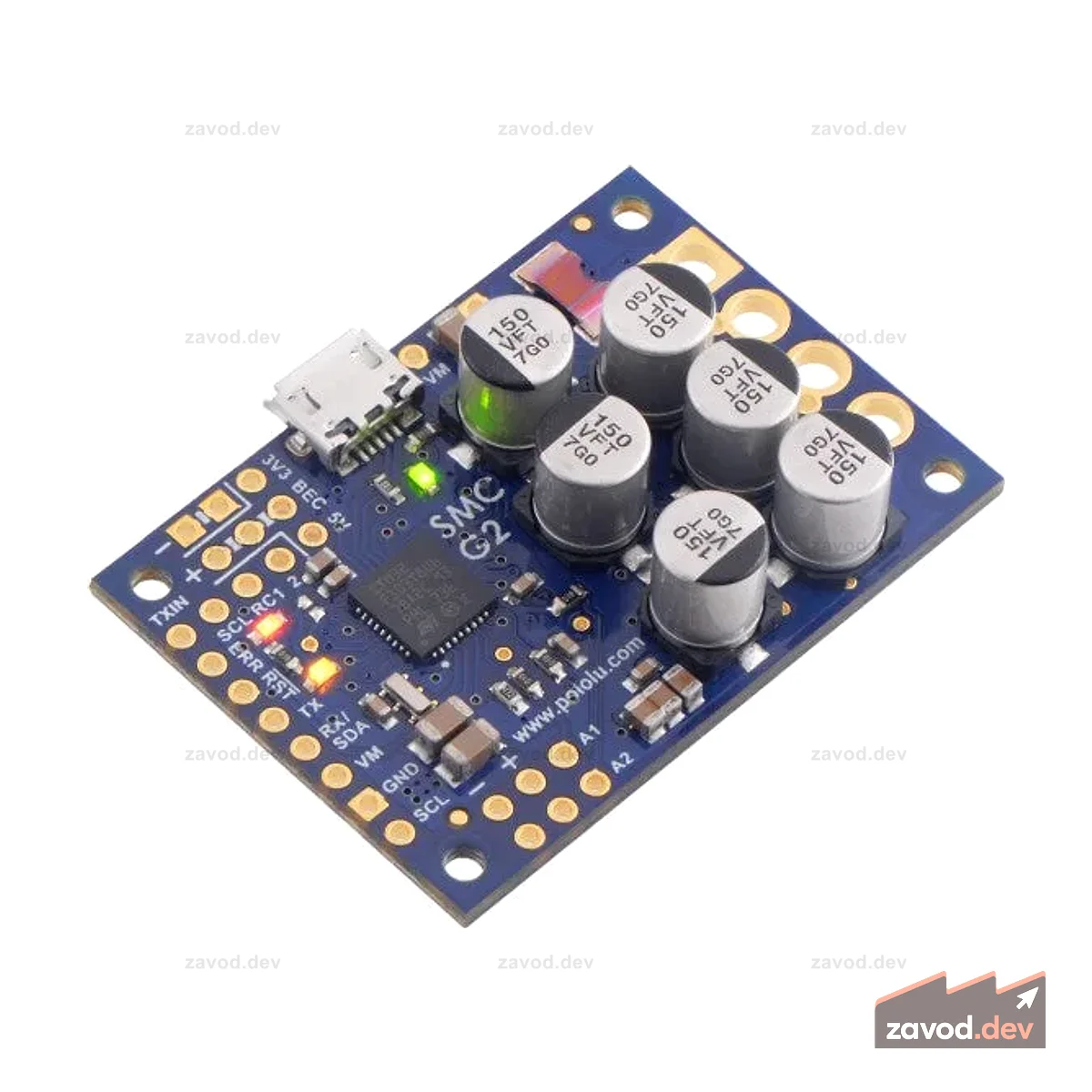 Pololu Простой контроллер двигателя высокой мощности G2 18v25