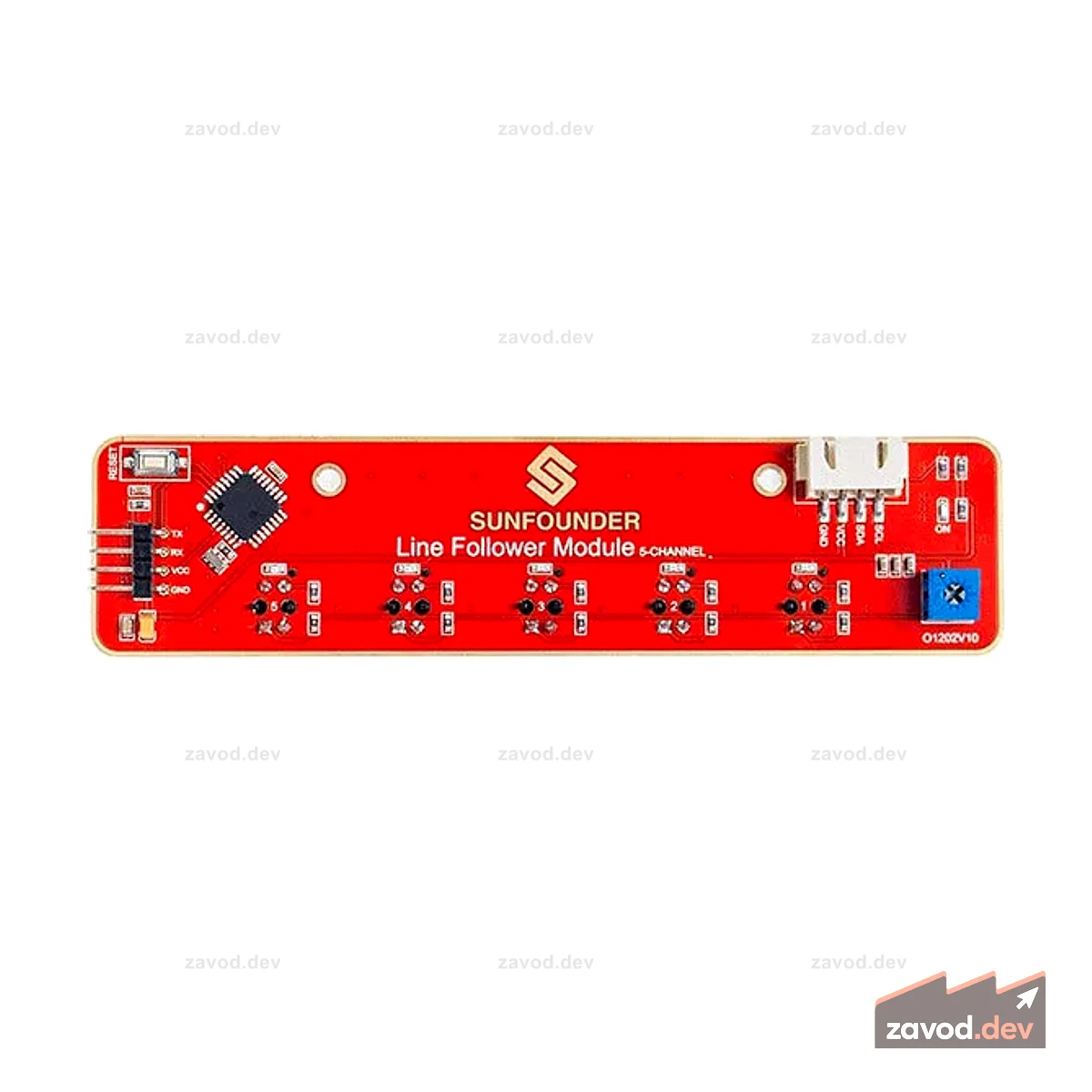 SunFounder I2C 5-канальный модуль линейного повторителя