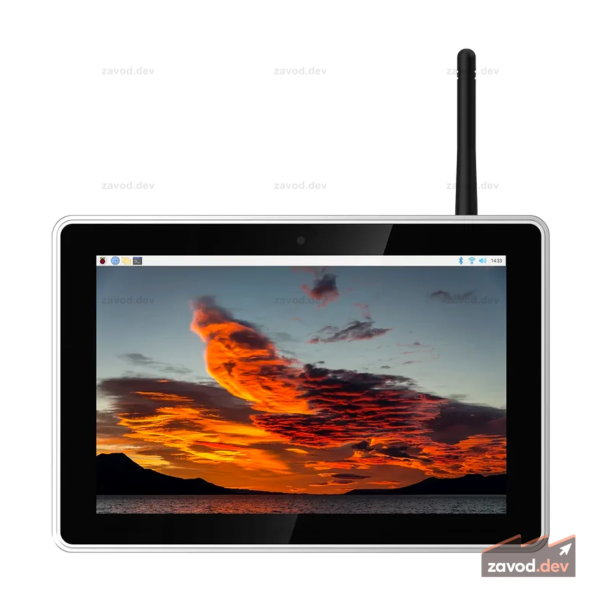 EDATEC 10,1-дюймовый промышленный ЧМИ, RS485, RS232 (с CM4)