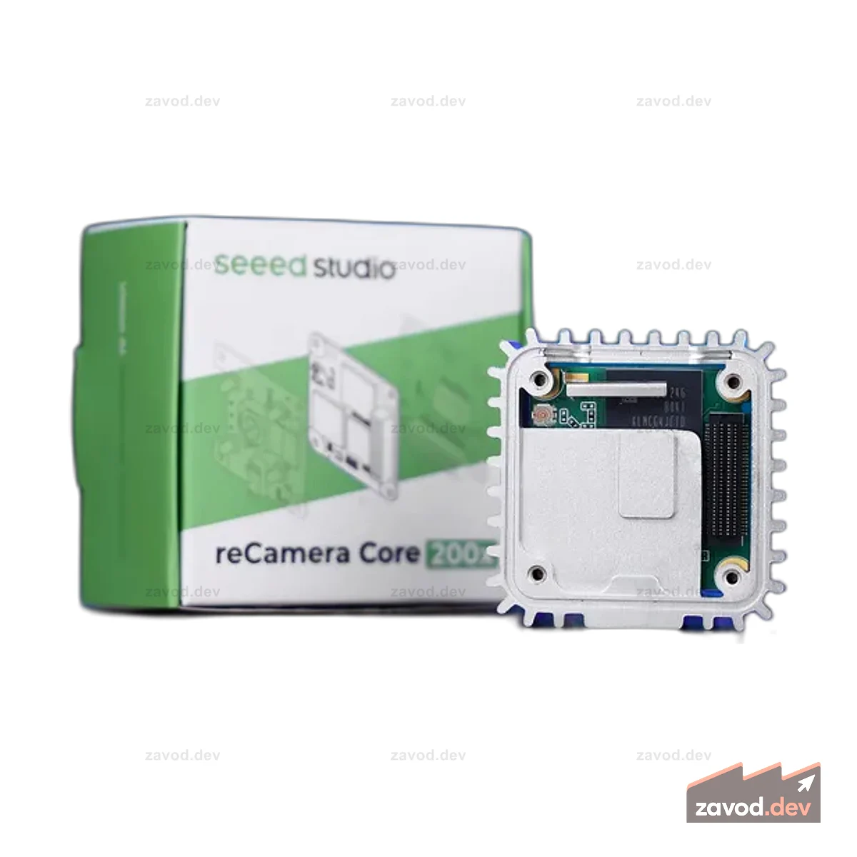 основная плата reCamera 2002w, 64 ГБ, с алюминиевой рамкой