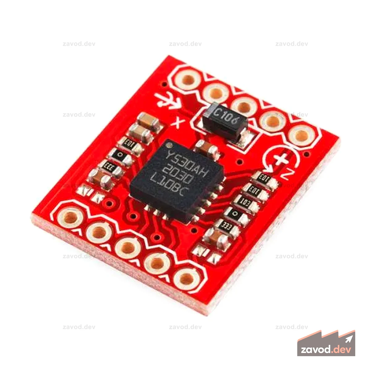 Коммутационная плата гироскопа - LY530AL - 300°/с