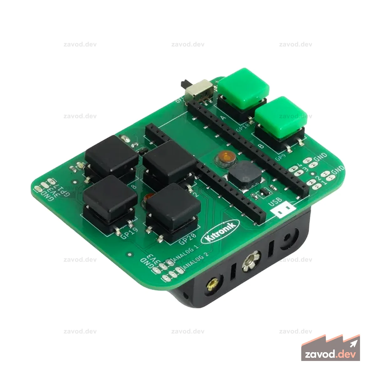 Мини-контроллер Kitronik для Raspberry Pi Pico
