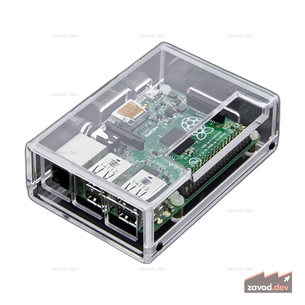 Корпус Raspberry Pi Model B+&2