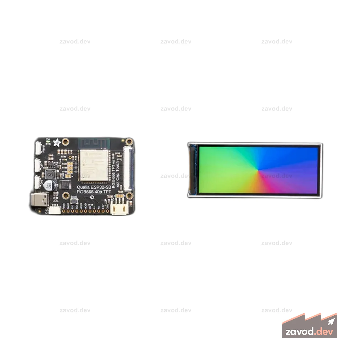 Прямоугольный RGB TTL TFT-дисплей — 3,2 дюйма, 320x820, без сенсорного экрана