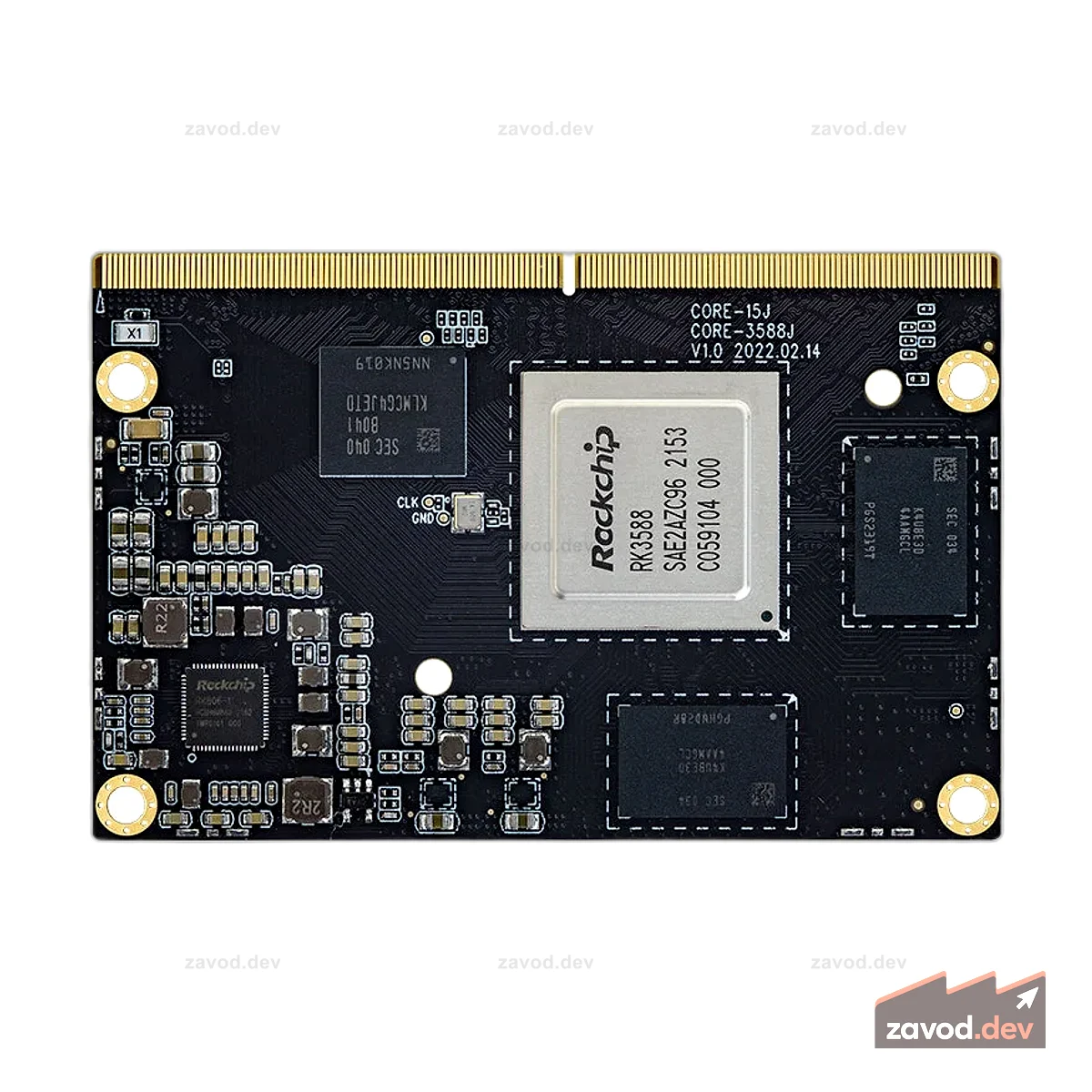 Core-3588J 8K AI-система на модуле RK3588 SOC