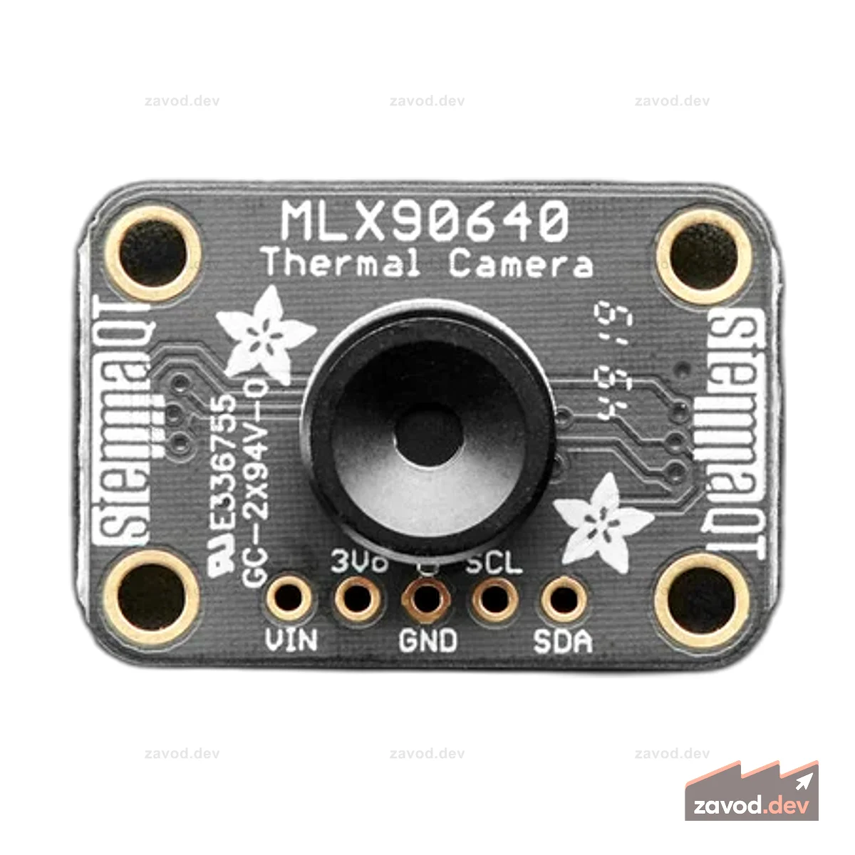 Adafruit MLX90640 24x32 ИК-термокамера с полем зрения 110 градусов