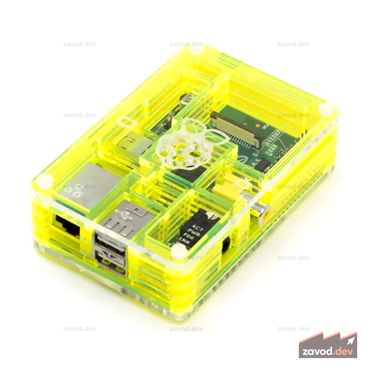 Toxic Pibow - Корпус для компьютеров Raspberry Pi Model B