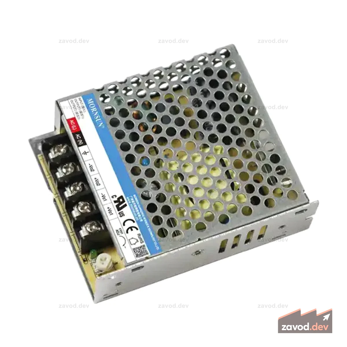 Mornsun LM35-10D0524-10 Закрытый импульсный источник питания переменного/постоянного тока, 35 Вт