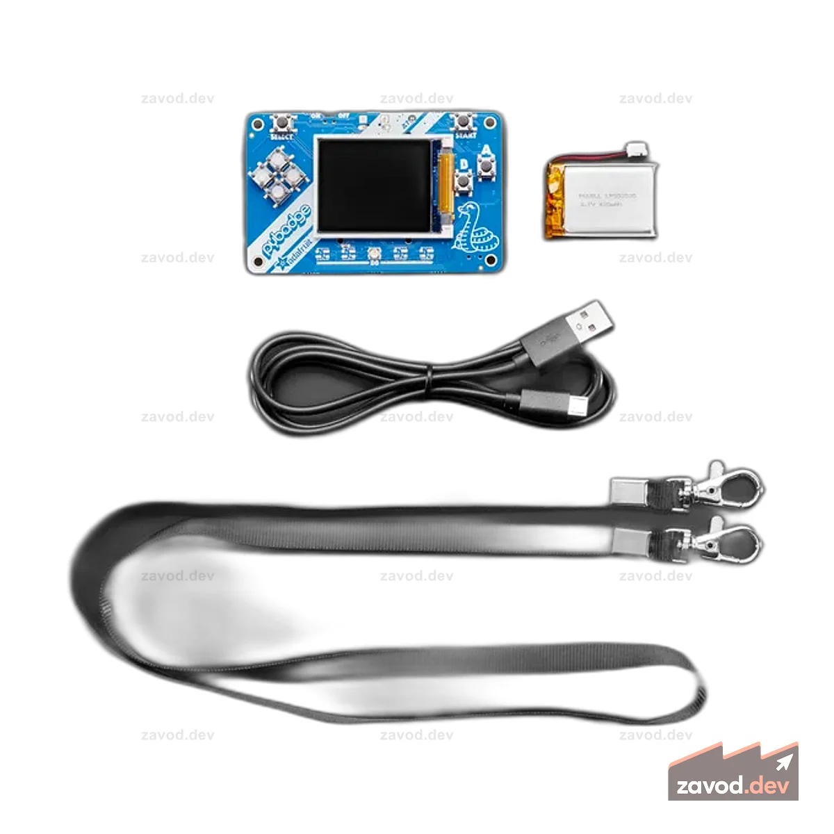Недорогой стартовый комплект Adafruit PyBadge