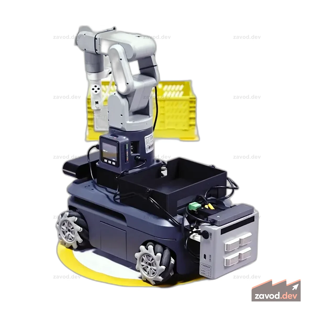 Интеллектуальный логистический комплект Elephant Robotics myAGV Compound Robot