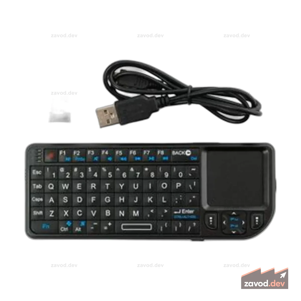 Миниатюрная беспроводная USB-клавиатура