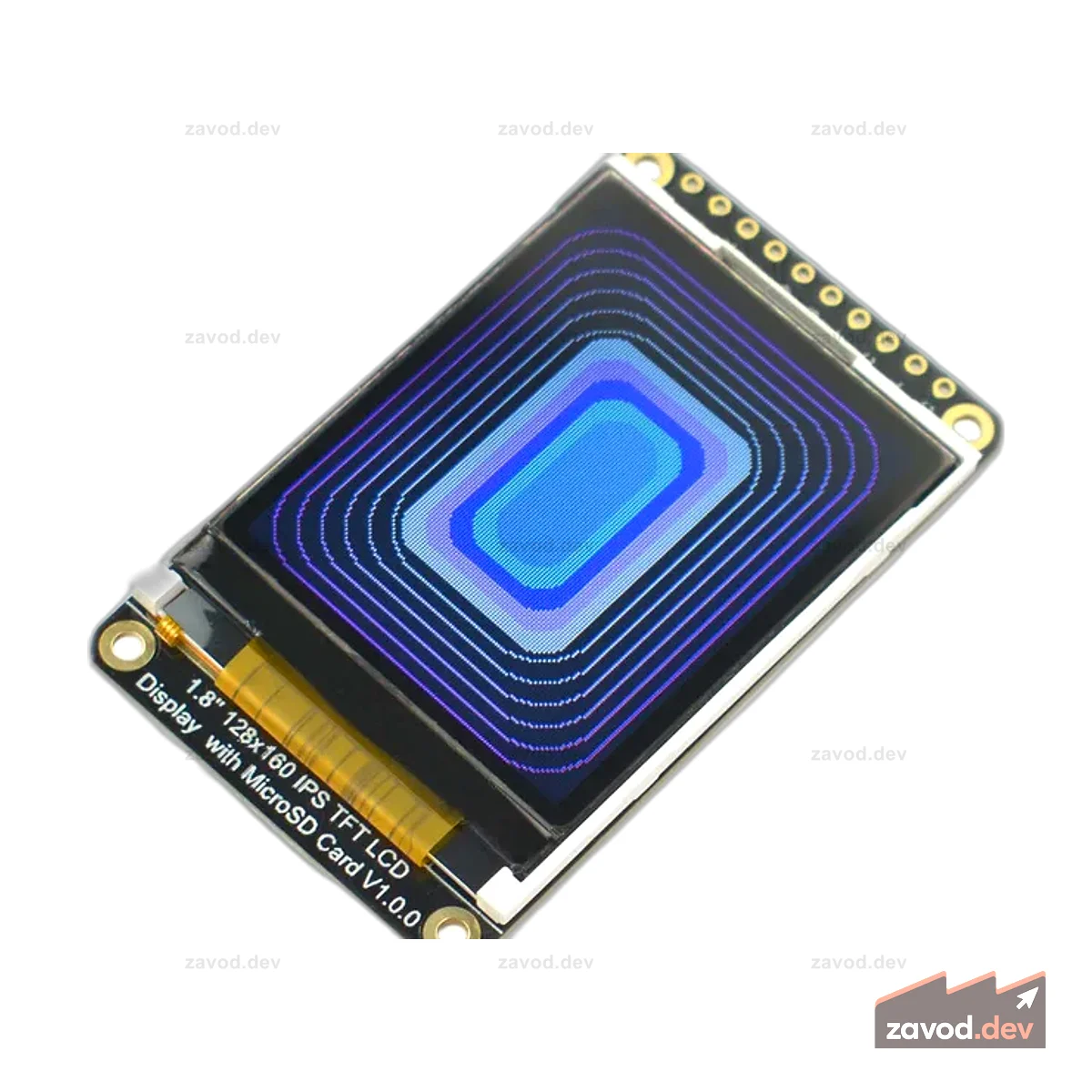 Fermion: 1,8-дюймовый TFT-дисплей IPS с разрешением 128x160 пикселей и слотом для карты MicroSD (разъемный)