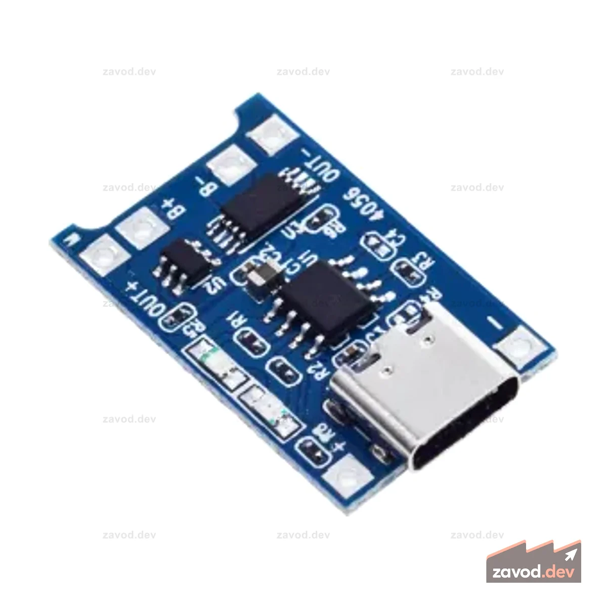 USB-модуль зарядного устройства для литиевых батарей Type-c