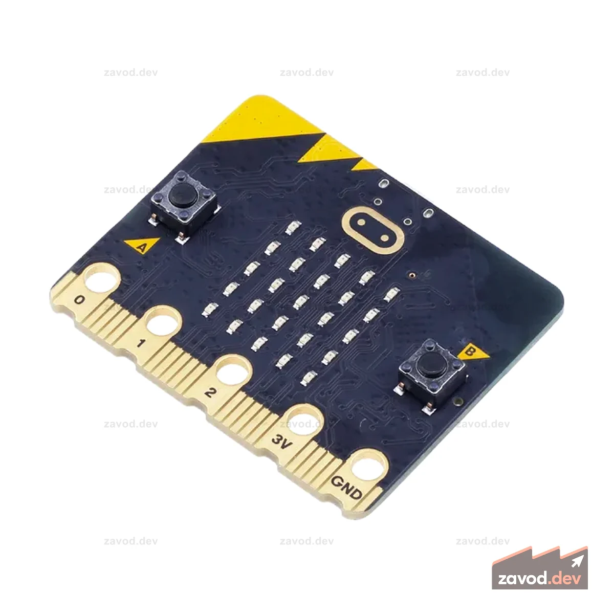 micro:bit v2 — с динамиком, микрофоном, акселерометром, радио 2,4 ГГц/BLE 5.0