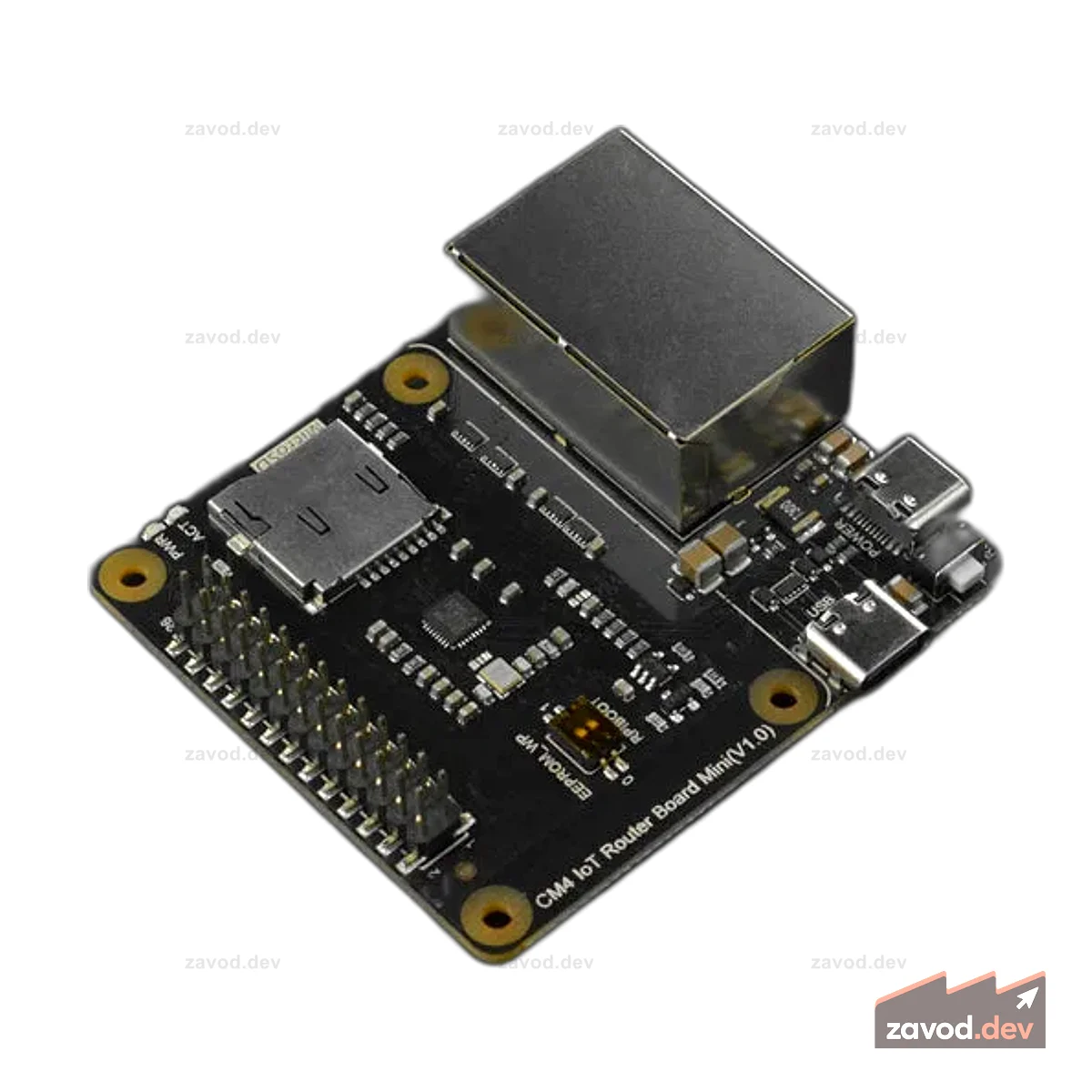 Вычислительный модуль Raspberry Pi 4 Несущая плата маршрутизатора IoT Mini