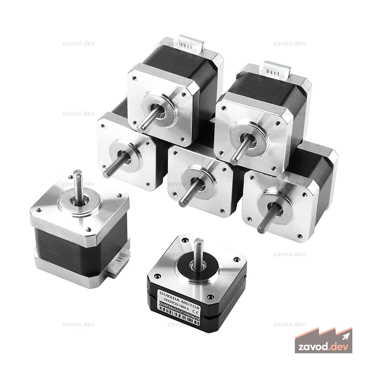FYSETC Voron 2,4 V2.4 Комплект двигателя для 3D-принтера Двигатель с ходовым винтом Nema17 Комплект шаговых двигателей для Voron 2,4