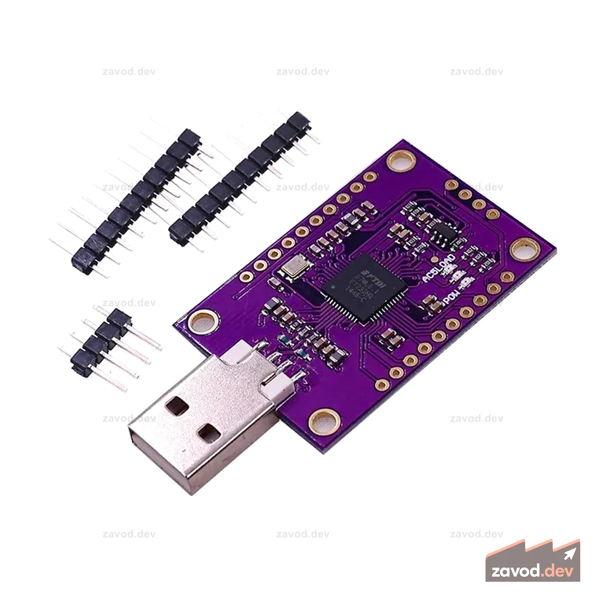 CJMCU FT232H Высокоскоростной многофункциональный модуль USB-JTAG UART/FIFO SPI/I2C для Arduino
