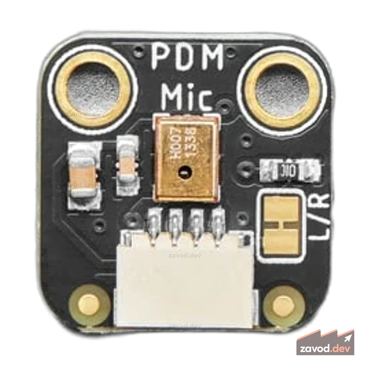 Микрофонный разъем Adafruit PDM с разъемом JST SH