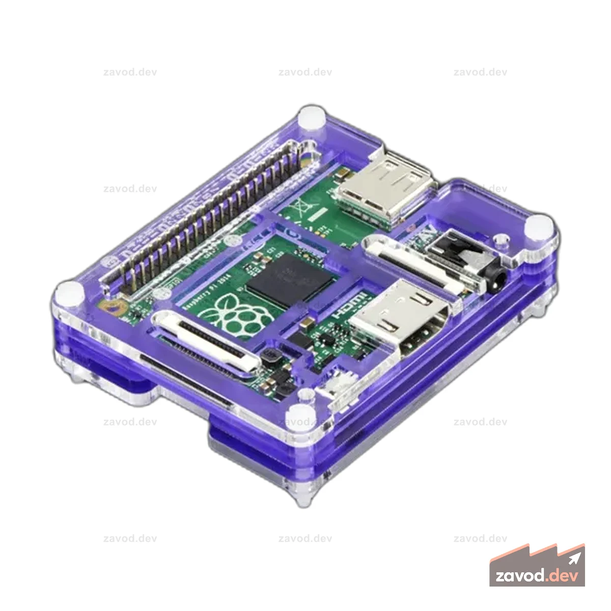 Pibow Royale - Корпус для компьютеров Raspberry Pi Model A+