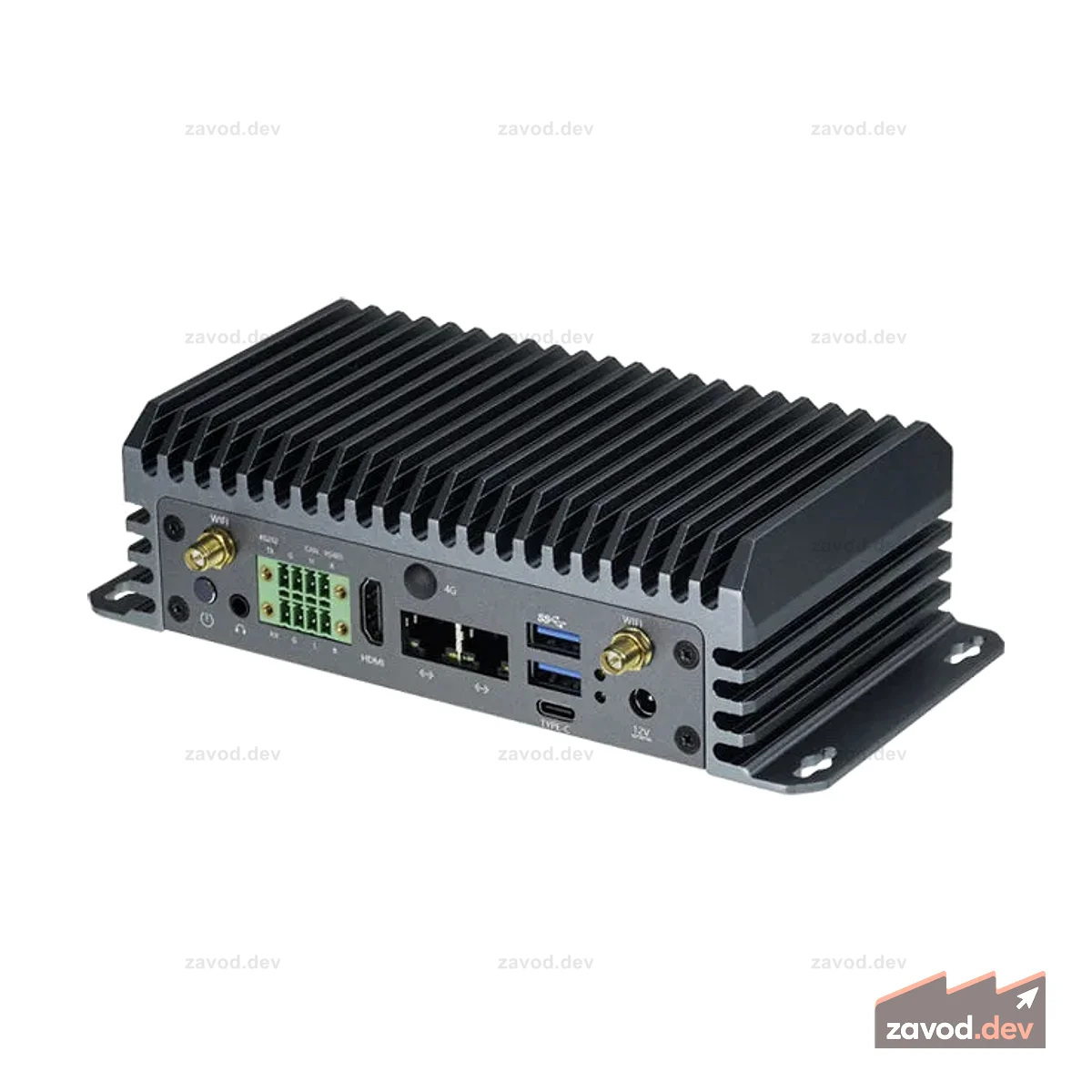 EC-A3576JD4 Промышленный безвентиляторный ПК ARM
