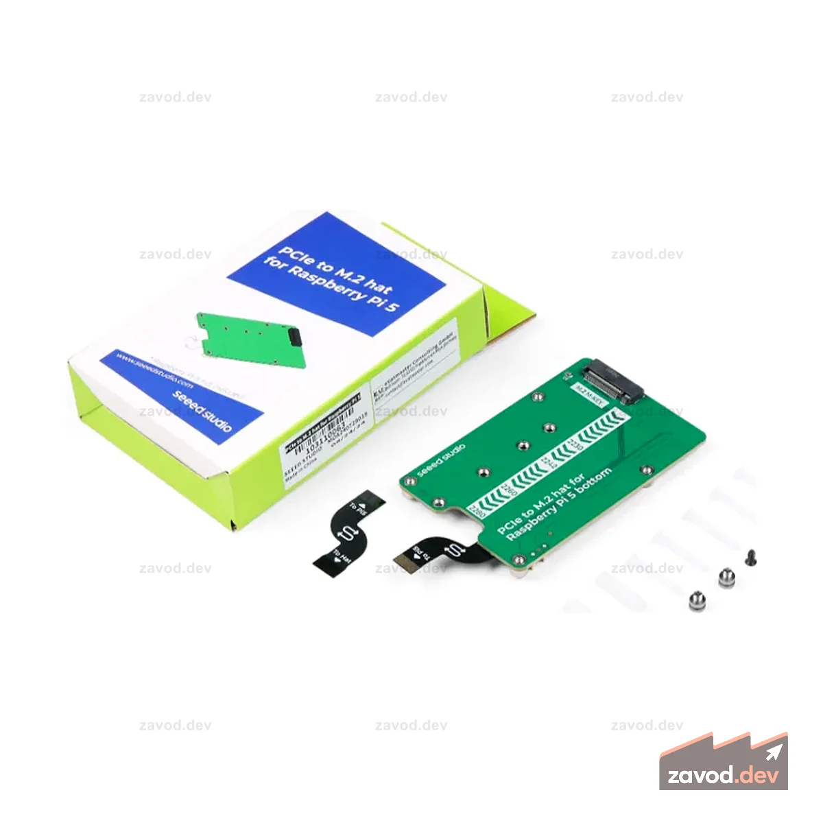 SeeedStudio Raspberry Pi 5 PCIe to M.2 HAT+