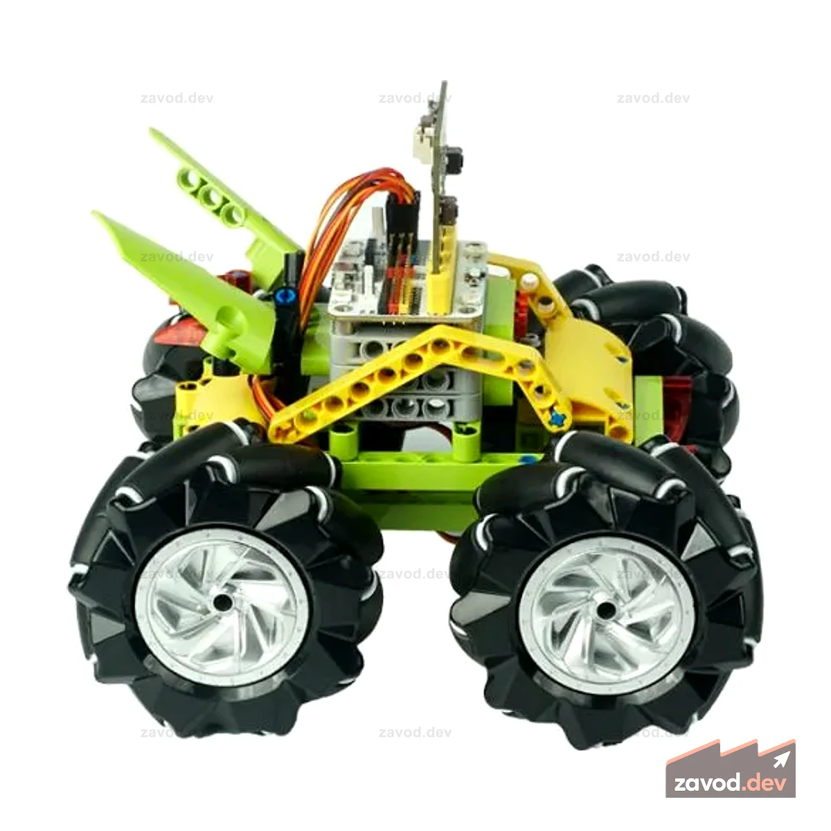 micro:bit Wonder Rugged CarЧерный
