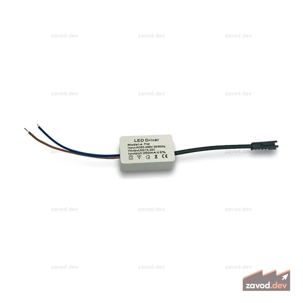 CMU LED DRIVE 4-7W 260MA 14-25VD