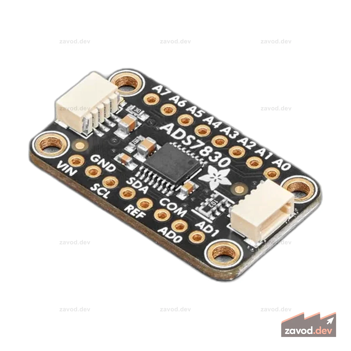 Adafruit ADS7830 8-канальный 8-битный АЦП с I2C - STEMMA QT / Qwiic