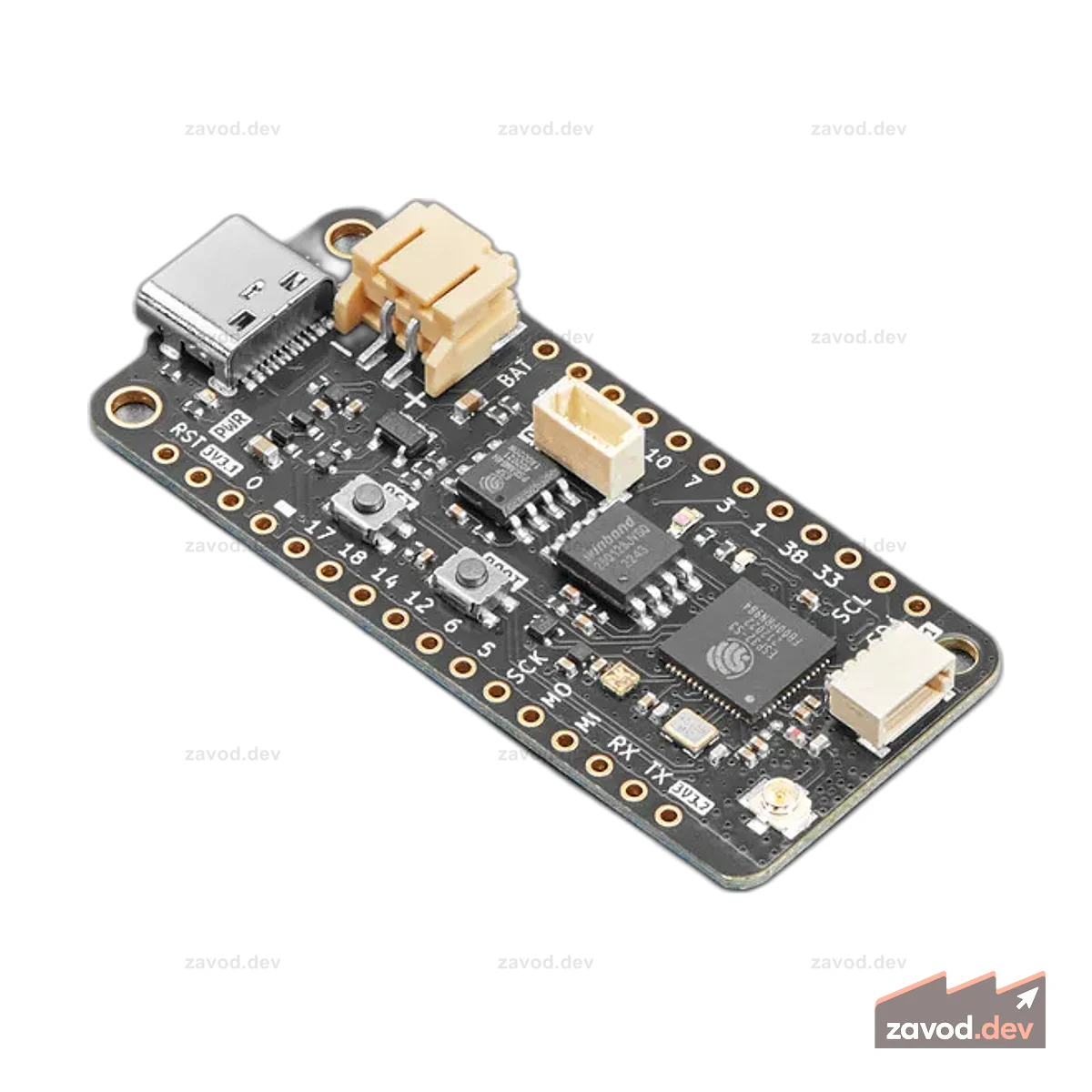 FeatherS3 ESP32-S3 с u.FL от Unexpected Maker