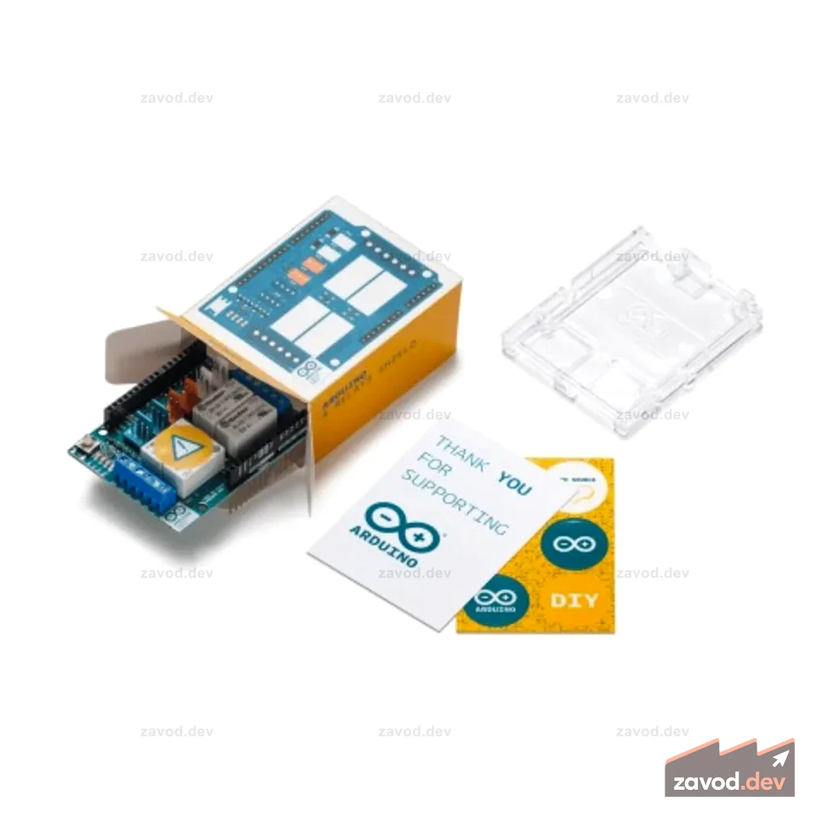 Arduino 4 релейный щит