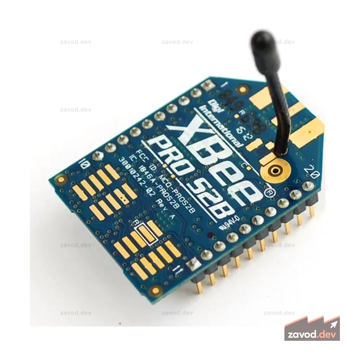 Модуль XBee Pro — ZB Series 2SC — 63 мВт с проводной антенной [XBP24CZ7WIT-004]