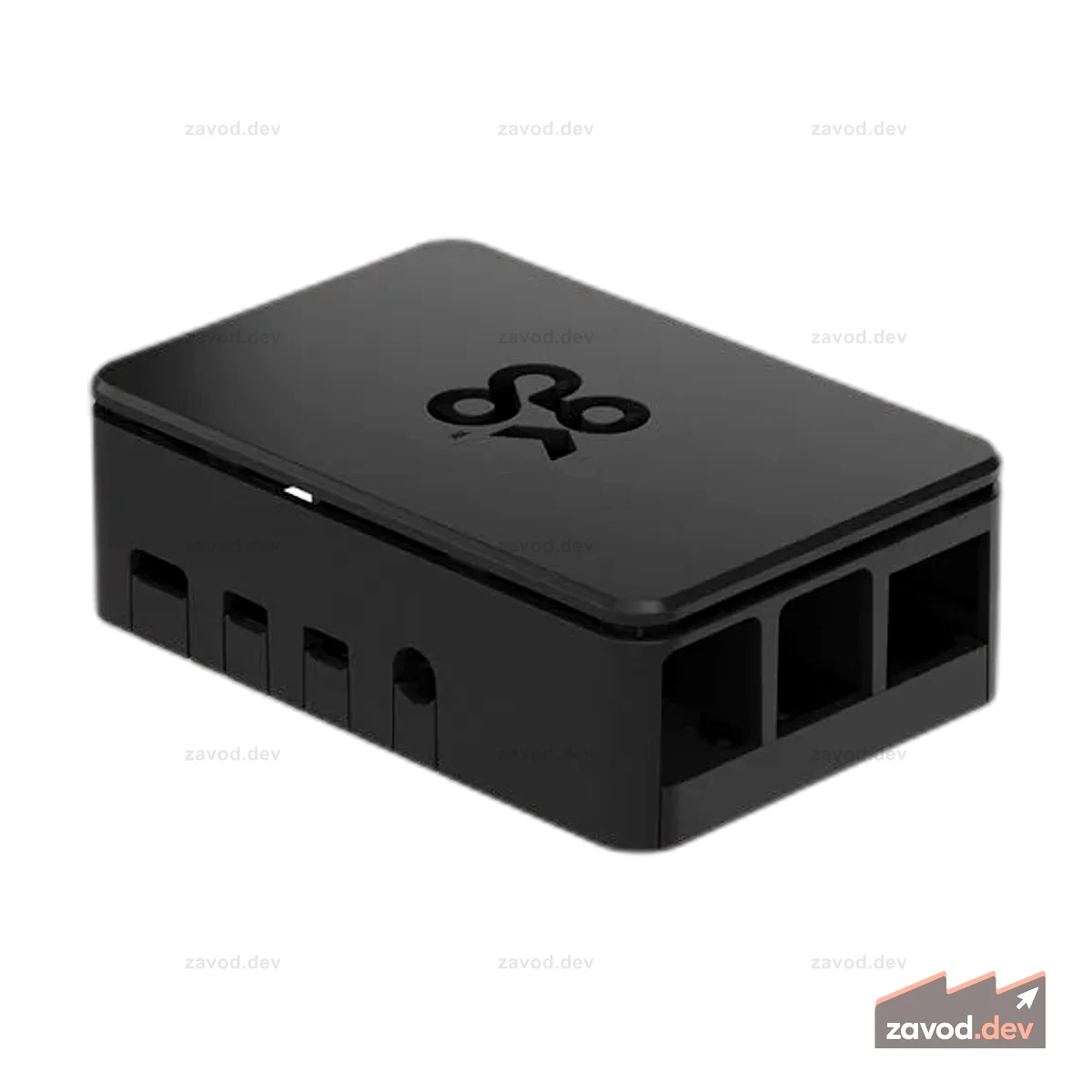Стандартный корпус Raspberry Pi 4, черный