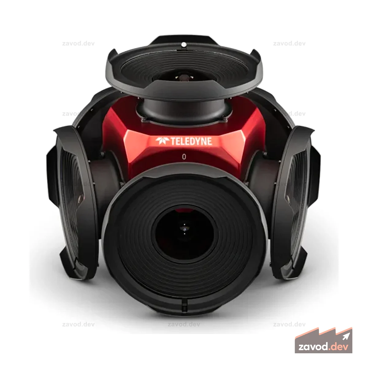 Teledyne FLIR Ladybug6 USB3: 73,6 МП, красный