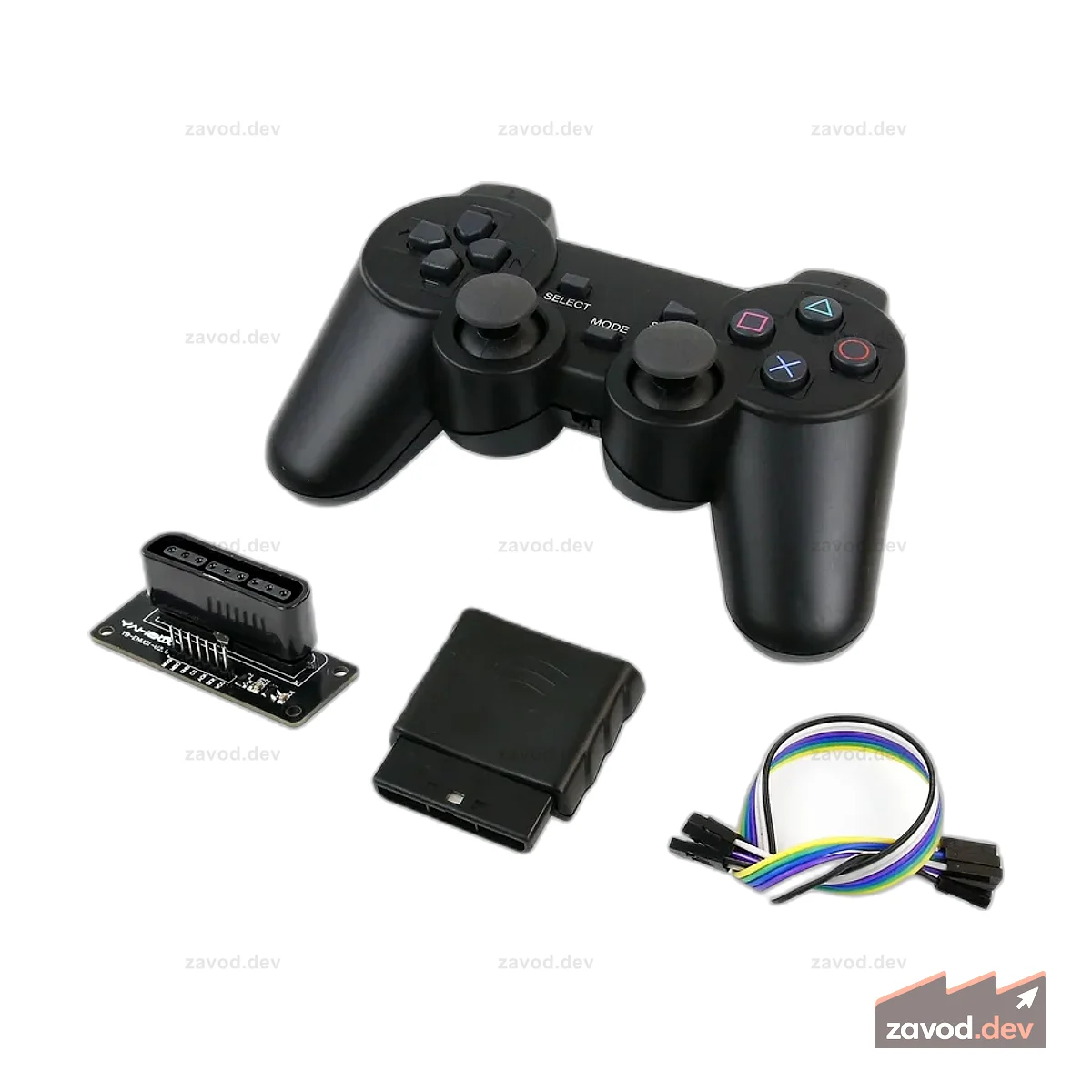 Контроллер ручки Yahboom PS2 (включая батарею AAA)