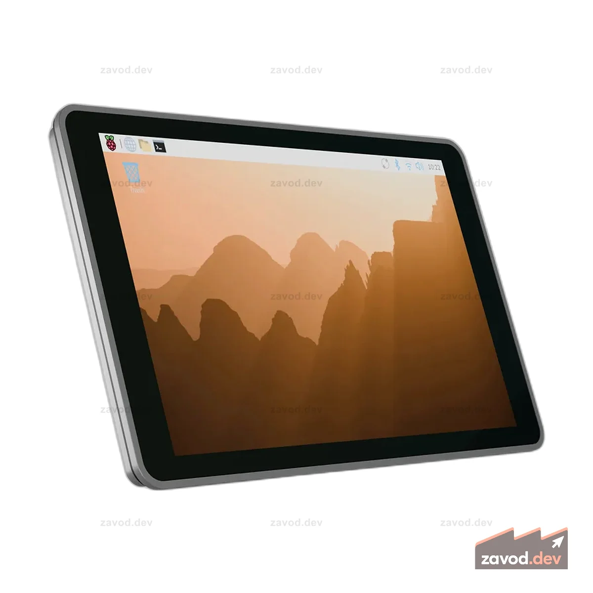 Argon Industria HMI 10CS — сенсорный дисплей 10 дюймов + корпус для Pi 5