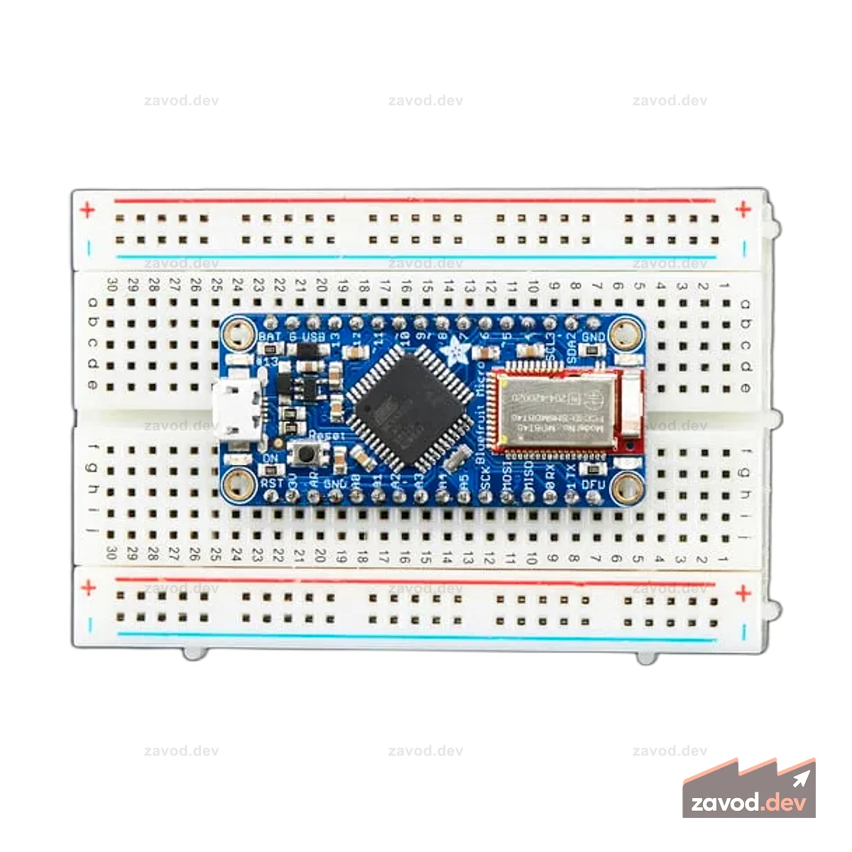 Adafruit Bluefruit LE Micro — Bluetooth с низким энергопотреблением + ATmega32u4