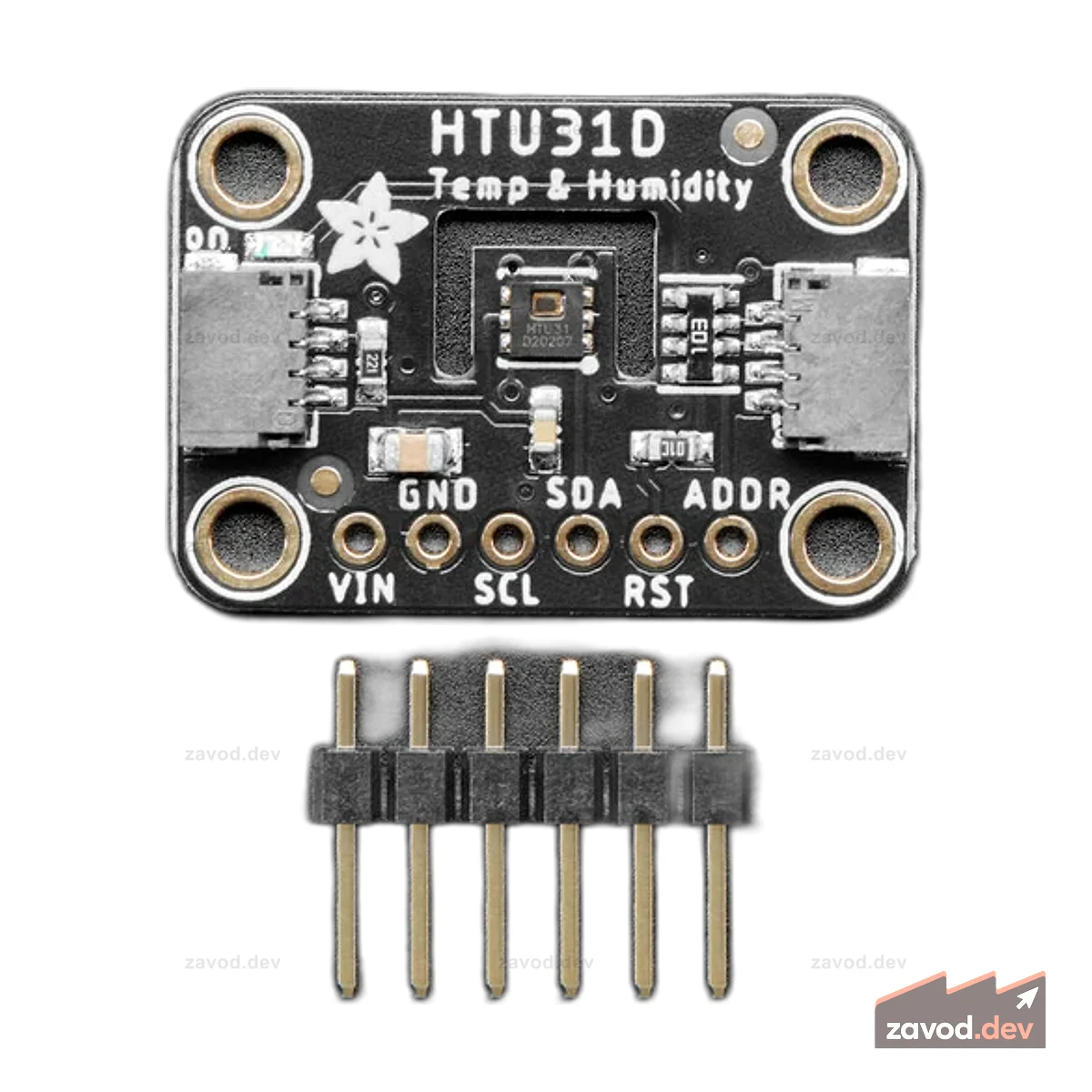 Adafruit HTU31 Коммутационная плата датчика температуры и влажности STEMMA QT / Qwiic