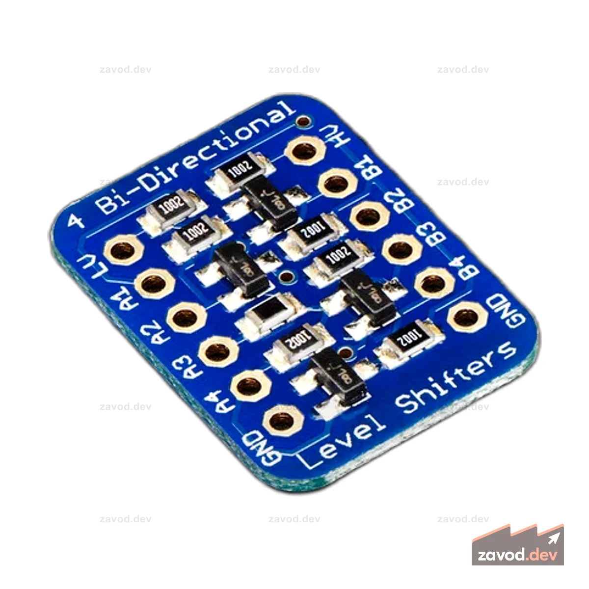 4-канальный I2C-безопасный двунаправленный преобразователь логических уровней - BSS138