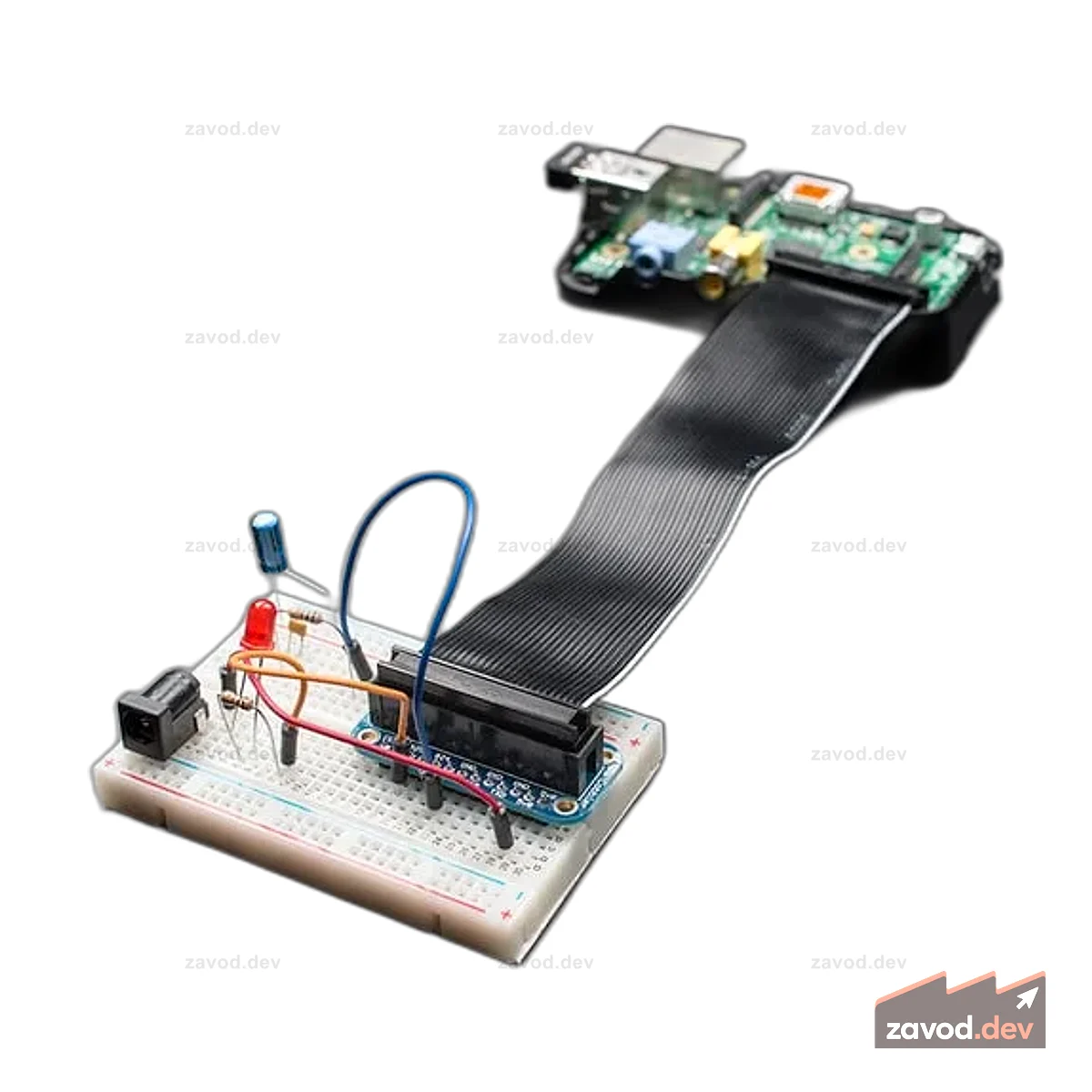 Adafruit Сборка Pi Cobbler Breaker + кабель для Raspberry Pi