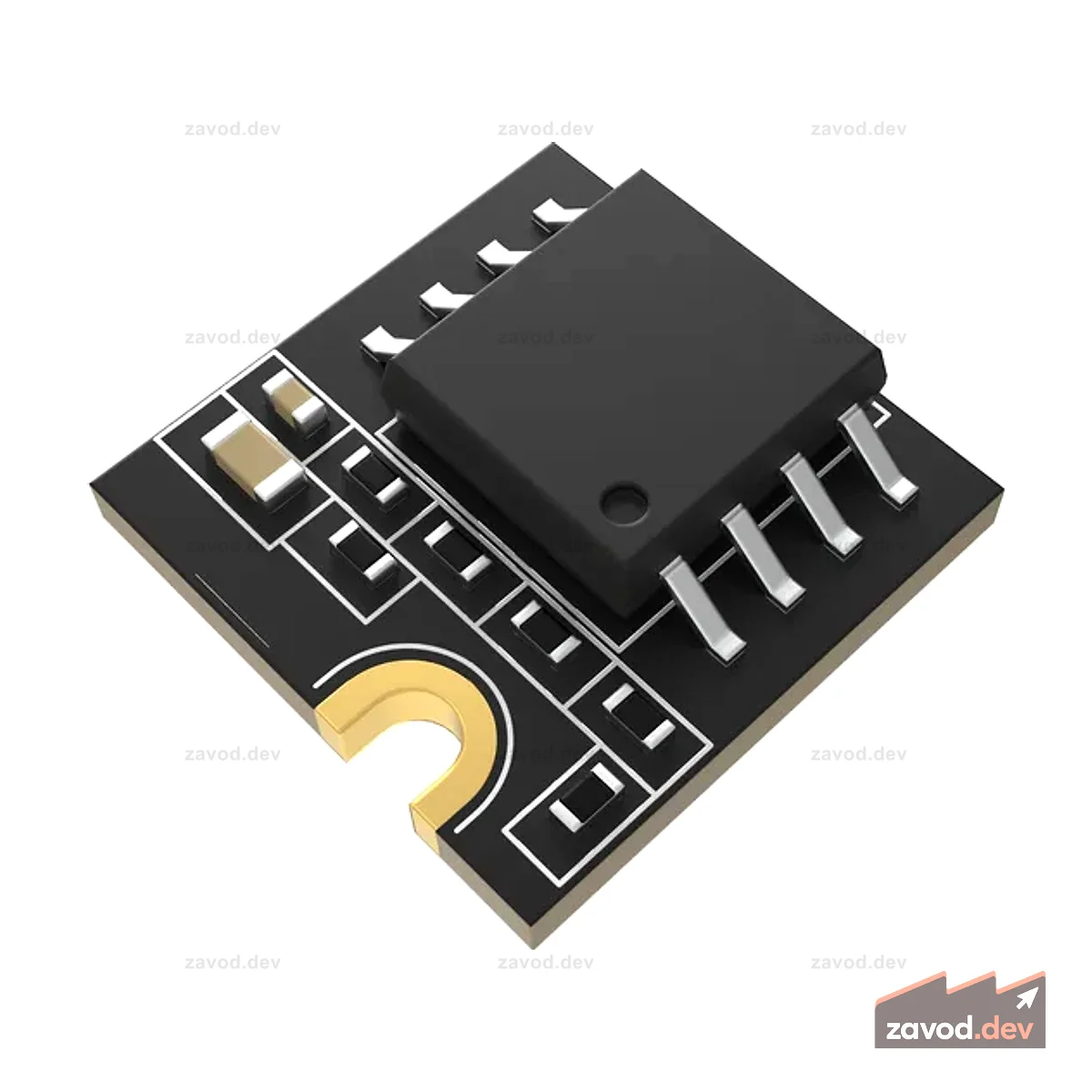 Модуль FRAM NVRAM 1 МБ Infinion CY15B108QN | RAK15007