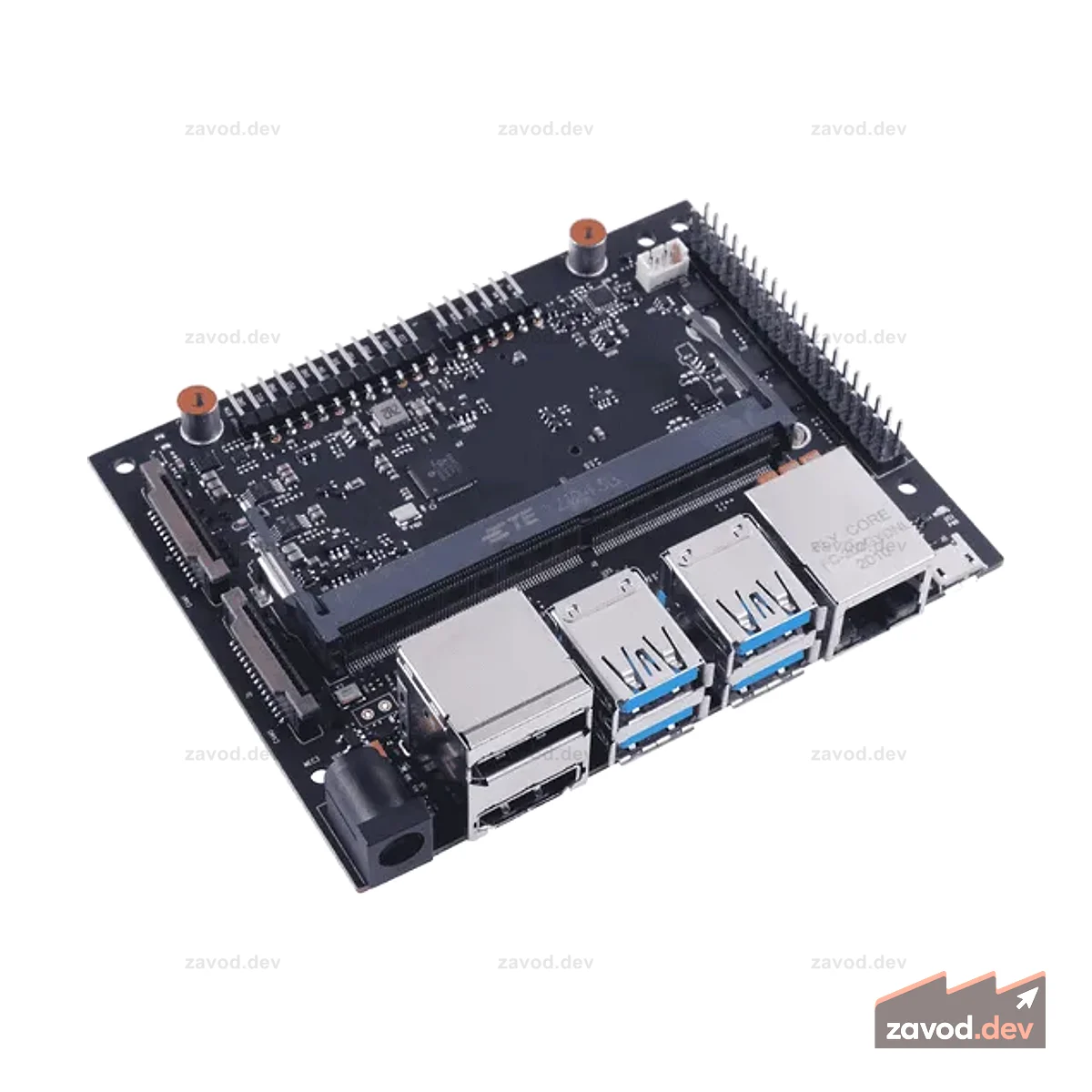 Несущая плата A206 для Jetson Nano/Xavier NX/TX2 NX с компактным функциональным дизайном и тем же размером, что и несущая плата NVIDIA® Jetson Xavier™ NX