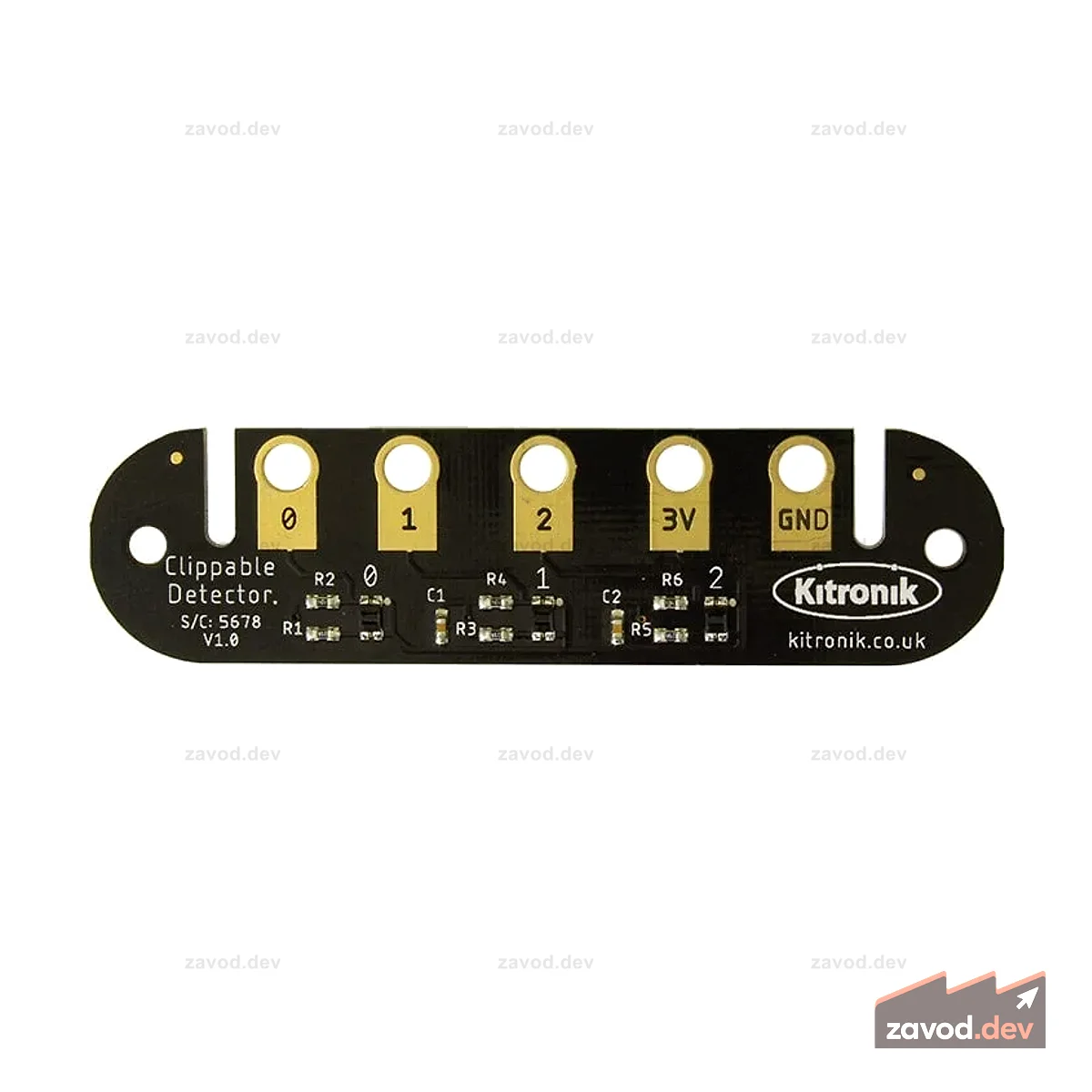 Плата детектора Kitronik V1.0 для BBC micro:bit