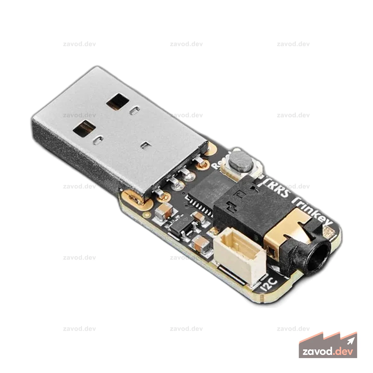 USB-ключ Adafruit TRRS Trinkey для вспомогательных технологий