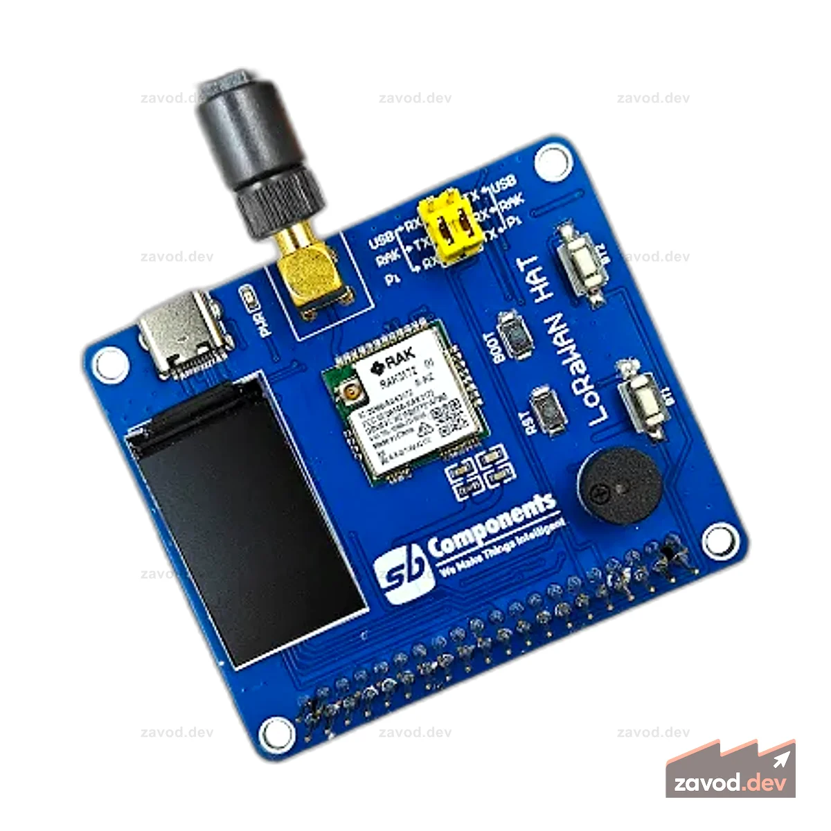 ШЛЯПА LoRaWAN для Raspberry Pi
