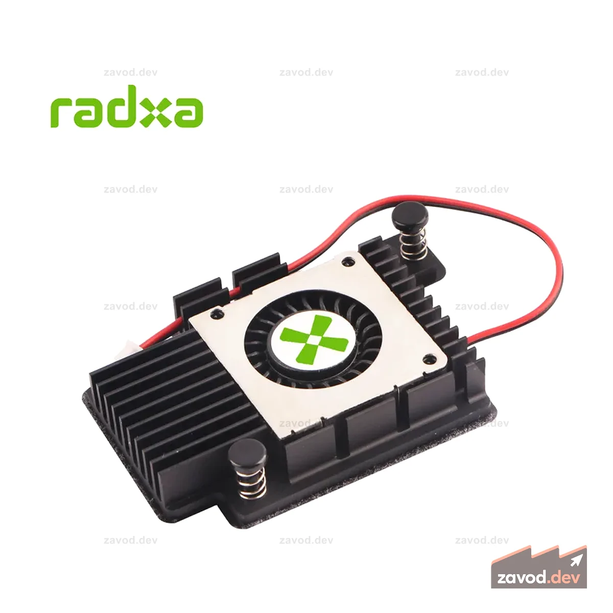 Радиатор Radxa 6540B с вентилятором для Radxa ROCK 5C/ 5C Lite