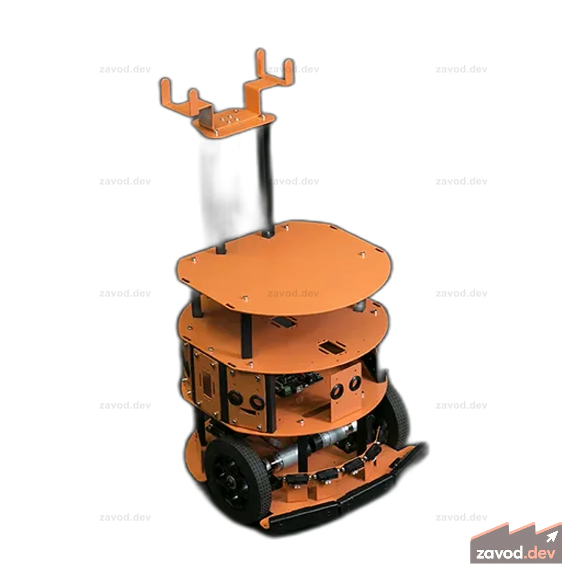 HCR Mobile Robot Platform with Sensors and Microcontroller